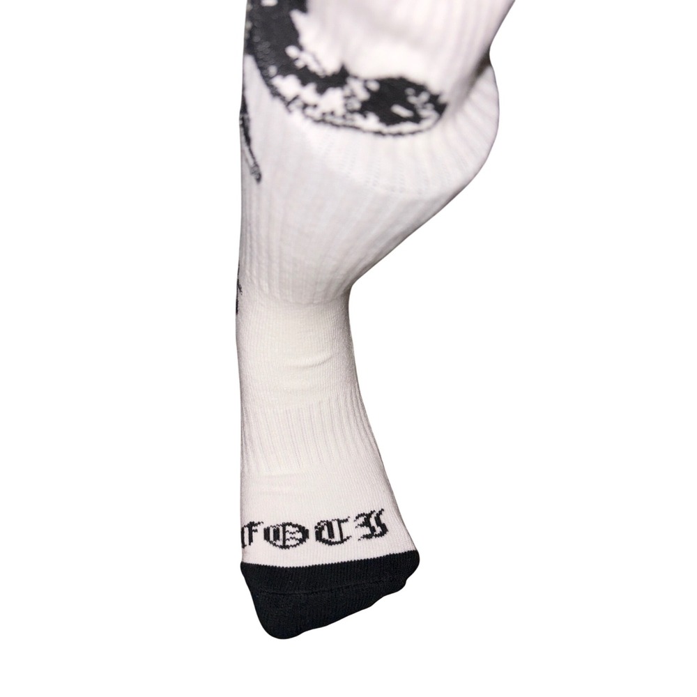 Chrome Hearts FOTI Jarvis Harris Teeter Mahalia Skull Socks Medium 5-8 Men - Picture 4 of 8